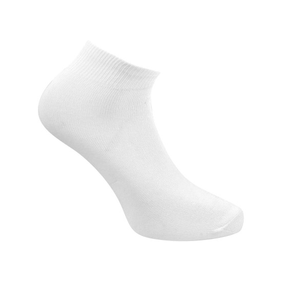 Men White Ankle Length Socks