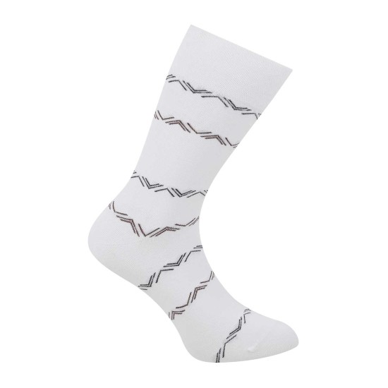 Men White Full Length Socks