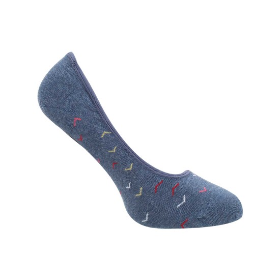 Women Blue-navy Ankle Length Socks