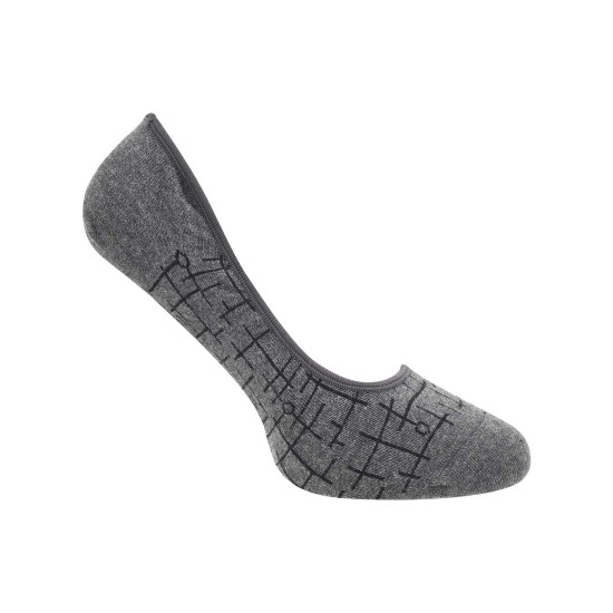 Men Grey Loafer Socks