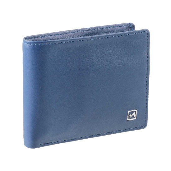 Men Blue Wallet