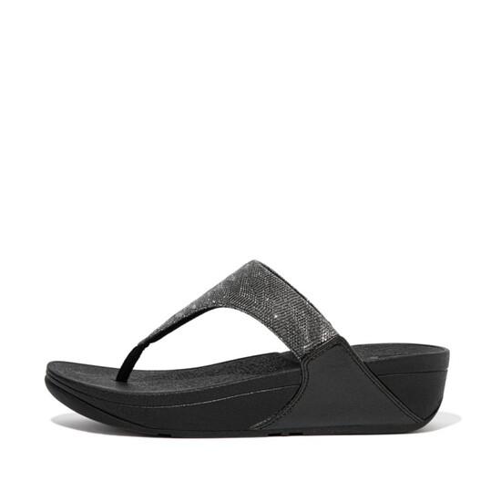 Glitz Toe Post Sandals