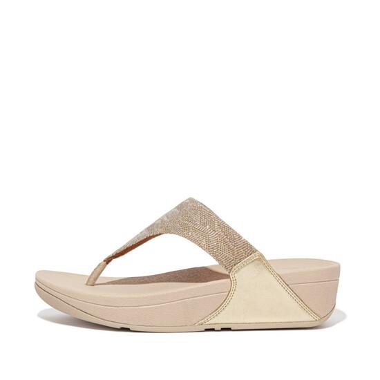 Glitz Toe Post Sandals