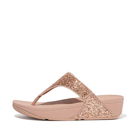 Glitter Toe Post Sandals