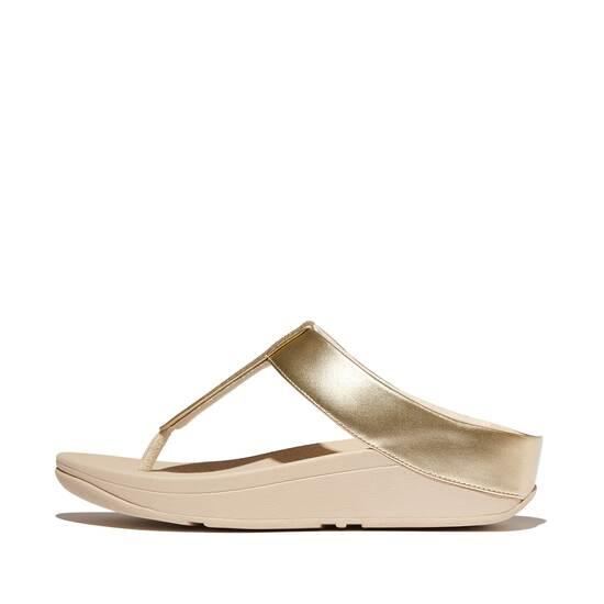 Fino Glitterdust  Metallic Toe-Post Sandals