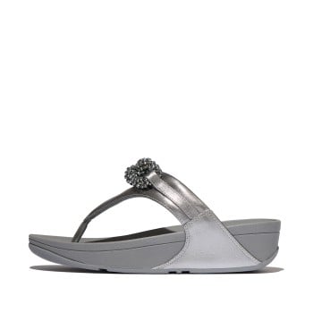Buy Fitflop Lulu Glitterball Toe-Post Sandals Online | SKU: 228