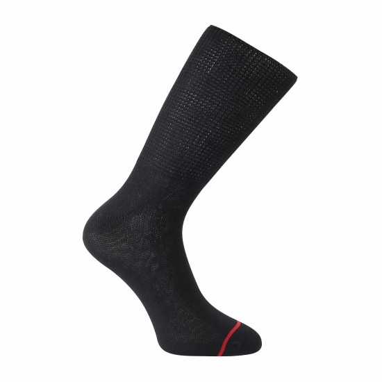 Men Black Full Length Socks