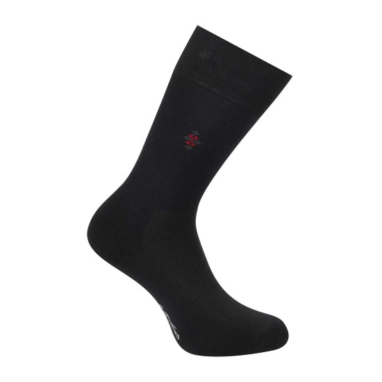 Men Black Full Length Socks