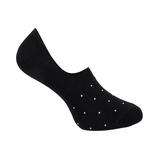 Men Black Loafer Socks