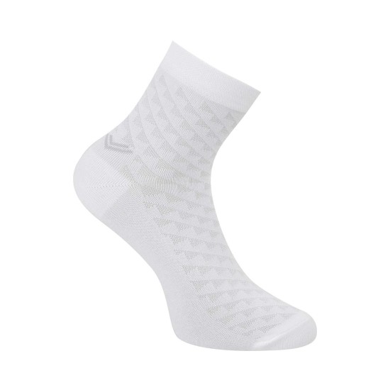 Men White Half Length Socks