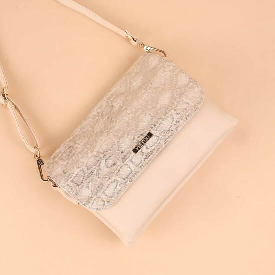 Women Beige Sling Bag