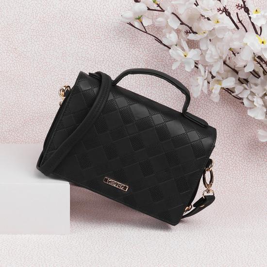 Women Black Satchel Bag