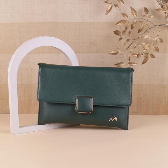 Women Green Sling Bag