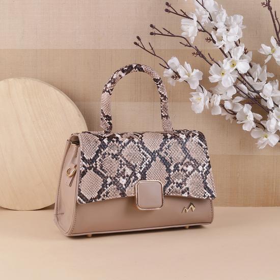 Women Beige Sling Bag