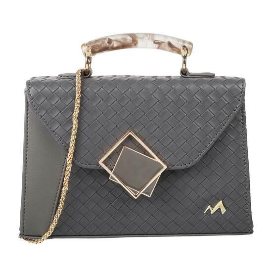 Women Grey Evening Bag
