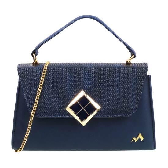 Women Blue Evening Bag