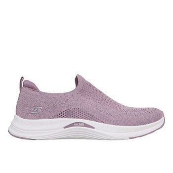 Buy Skechers Women Purple Sports Slip Ons Online | SKU: 239-129473