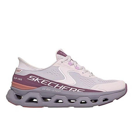 Women Light-blue Sports Slip Ons