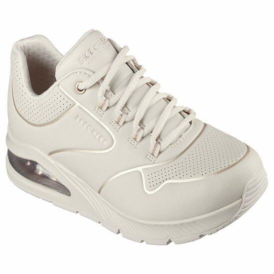 Women Off-White Sports Sneakers