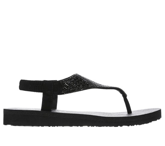 Women Black-suede Casual Sandals