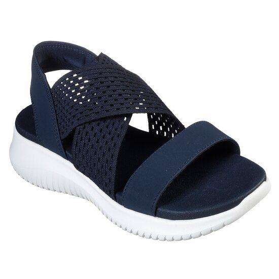 Women Navy-Blue Casual Sandals