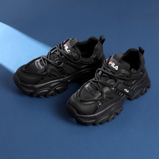 Women Black Sports Walking Shoes