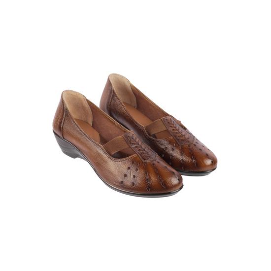Women Brown Casual Slip Ons