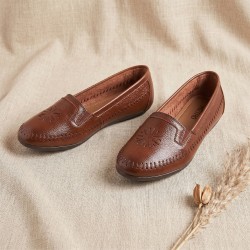 Women Tan Casual Ballerinas