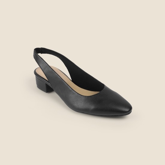 Women Black Formal Sandals
