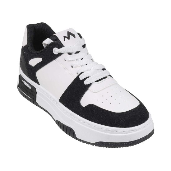 Women White-Black Sports Sneakers