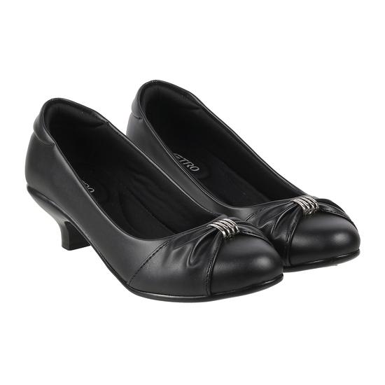 Women Black Casual Pumps