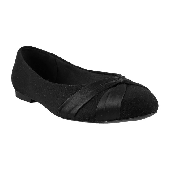 Women Black Casual Ballerinas