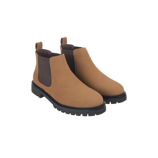 Women Beige Casual Boots