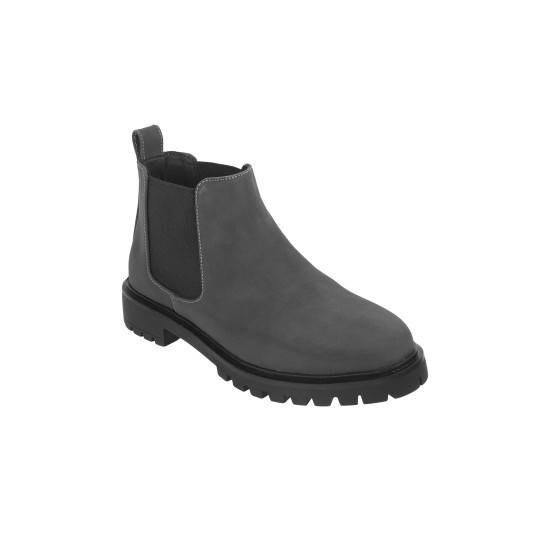 Women Grey Casual Boots