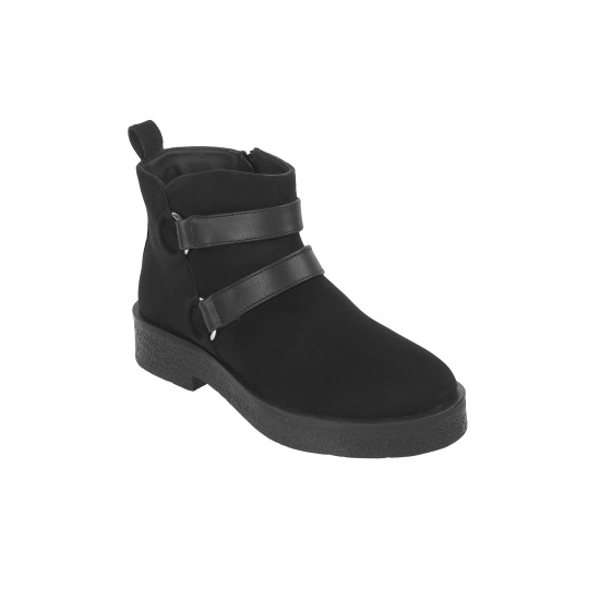 Women Black Casual Boots