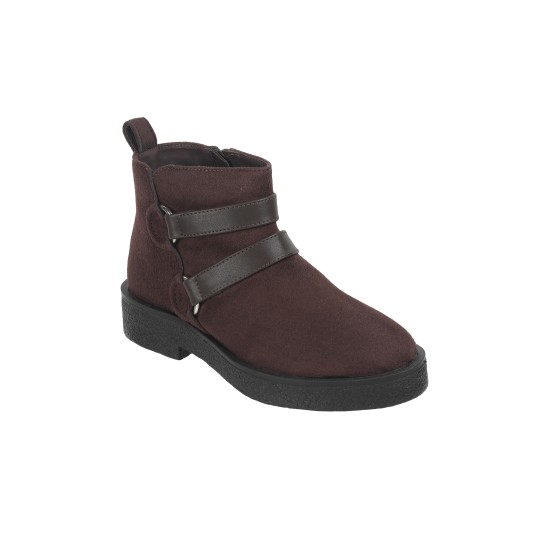 Women Brown Casual Boots