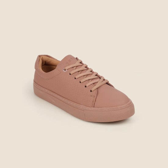 Women Peach Casual Sneakers