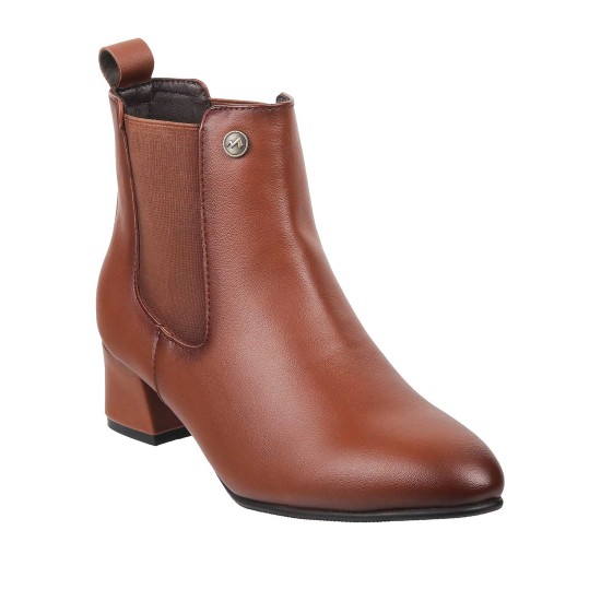 Women Tan Party Boots