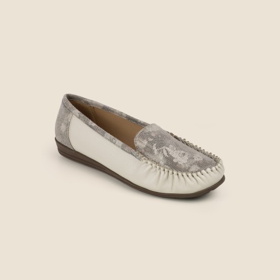 Women Beige Casual Loafers