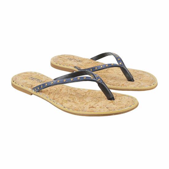 Women Black Casual Slippers