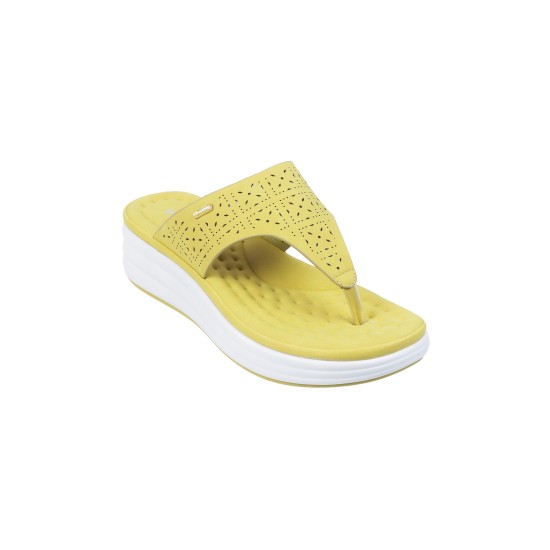 Women Yellow Casual Comfort