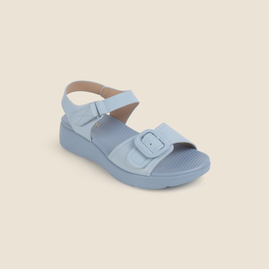 Women Blue Casual Sandals