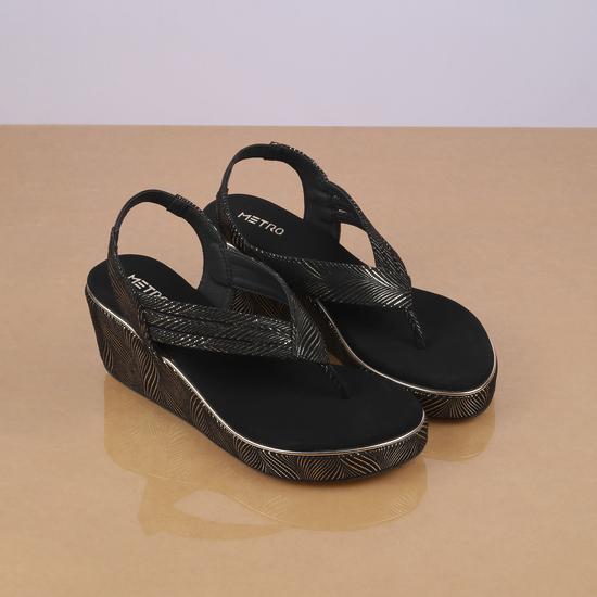 Women Gold Casual Sandals