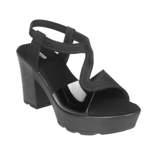 Women Black Casual Sandals