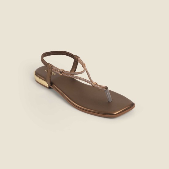 Women Antic-gold Party Sandals