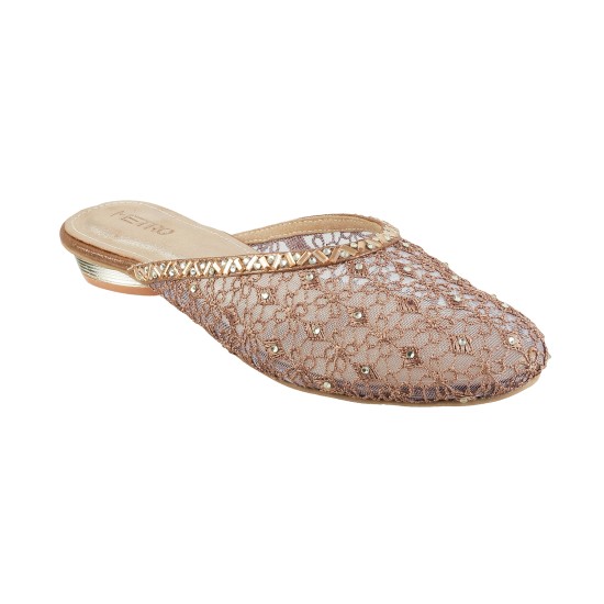 Women Yellow Wedding Slip Ons