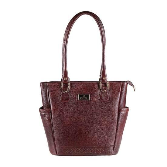 Women Brown Tote Bag