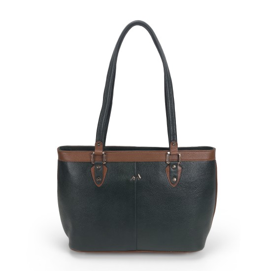Women Green Shoulder Bag