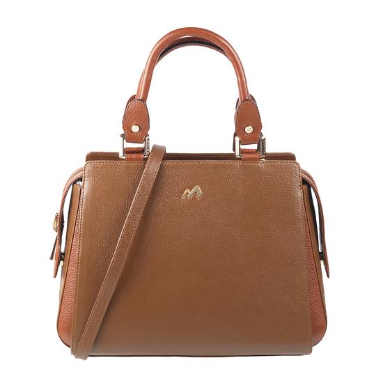 Women Rose-Gold Satchel Bag