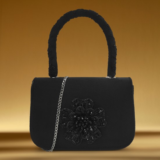 Women Black Evening Bag